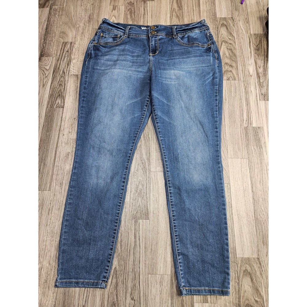 WallFlower Jeans Juniors 17 Regular Blue Ultra Fit Stretch Denim
